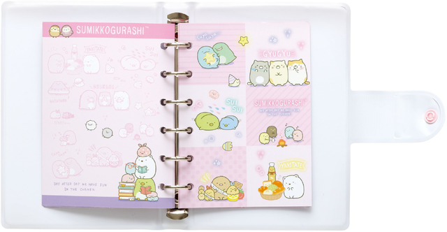 「ふにふにシールバインダー すみっコぐらし」（C）2025 SAN-X CO., LTD. ALL RIGHTS RESERVED.