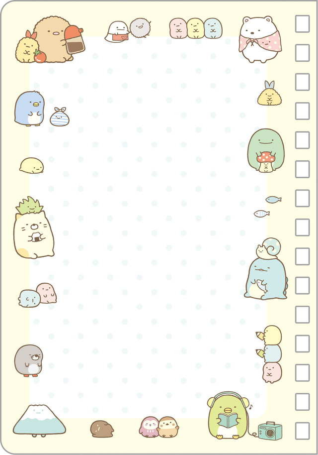 「シールノート すみっコぐらし」（C）2025 SAN-X CO., LTD. ALL RIGHTS RESERVED.