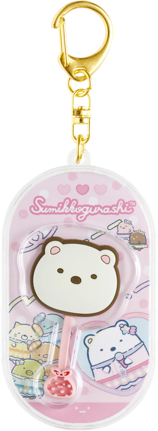 「チョコレート風キーホルダー しろくま」（C）2025 SAN-X CO., LTD. ALL RIGHTS RESERVED.