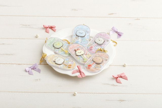 「チョコレート風キーホルダー」各種（C）2025 SAN-X CO., LTD. ALL RIGHTS RESERVED.