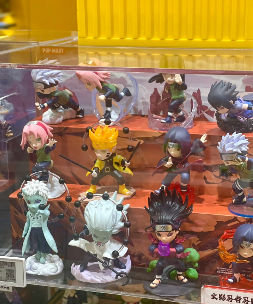 POP MARTのナルトシリーズブラインドボックス（写真：合同会社Rouse　李啓源）