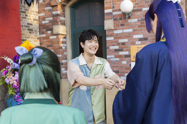 『薬屋のひとりごと ミステリー・ウォーク』 グリーティングの様子