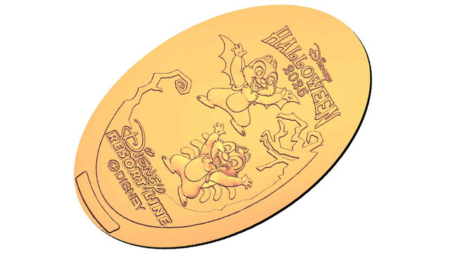 スーベニアメダル（チップ＆デール）