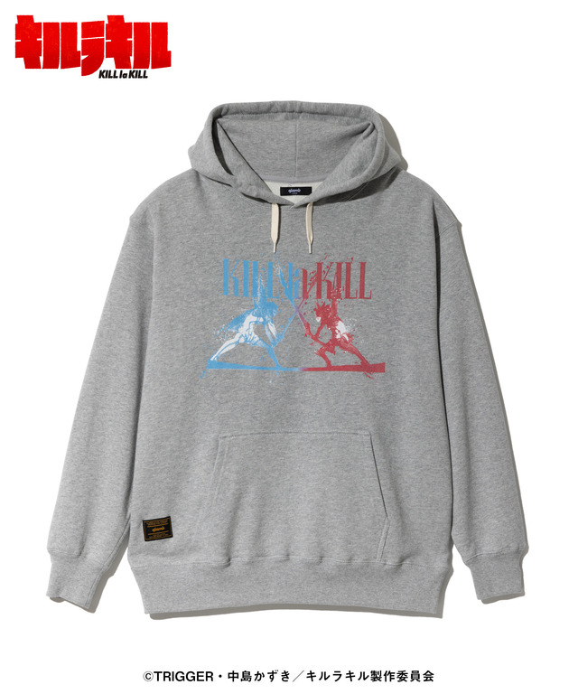TVアニメ『キルラキル』× glambコラボ「Ryuko ＆ Satsuki Hoodie」（C）TRIGGER・中島かずき/キルラキル製作委員会