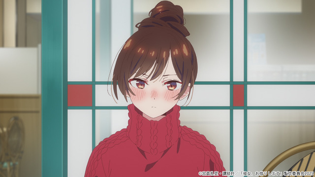 TVアニメ『彼女、お借りします』第4期 第2話（満足度38）先行場面カット（C）宮島礼吏・講談社／「彼女、お借りします」製作委員会2023