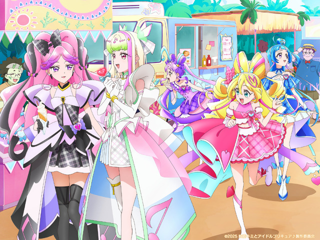 『映画キミとアイドルプリキュア♪ お待たせ！キミに届けるキラッキライブ！』新スチール（C）2025 映画キミとアイドルプリキュア♪製作委員会