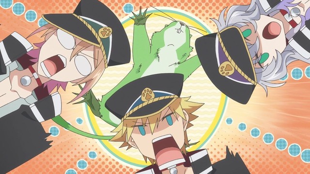 夏アニメ『美男高校地球防衛部ハイカラ！』第2話（第弐話）「ノリがいいって ハイカラだぜ！」先行場面カット