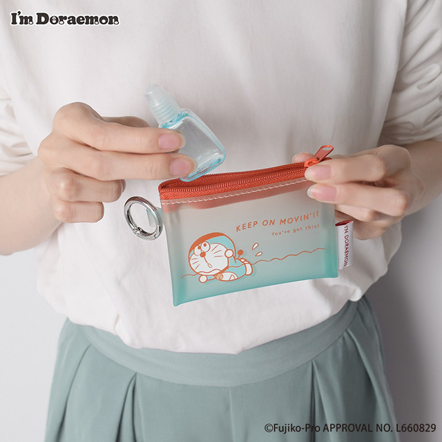 I'm Doraemon「グラデーションミニポーチ」（C）Fujiko-Pro APPROVAL No.L647435