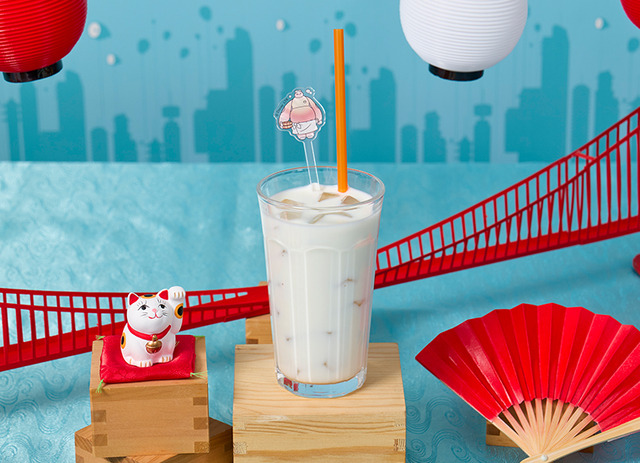 『ベイマックス』OH MY CAFE「＜ONSEN＞フルーツミルク」（C）Disney