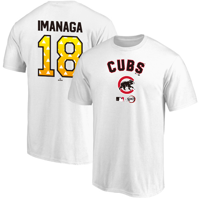 Fanatics MLB×鬼滅の刃 コラボ ネームアンドナンバーTシャツ 我妻善逸ver