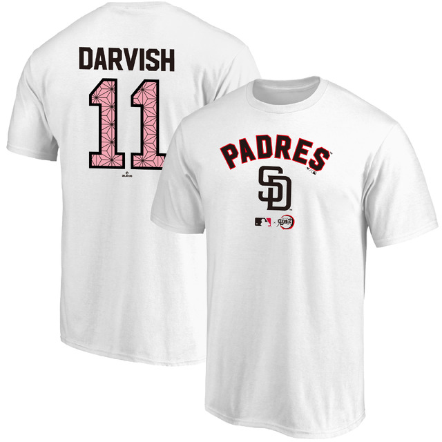 Fanatics MLB×鬼滅の刃 コラボ ネームアンドナンバーTシャツ 竈門禰豆子ver