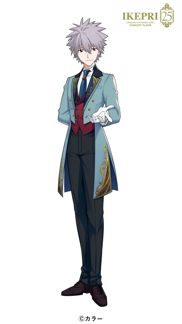 サンシャインシティプリンスホテル、『エヴァンゲリオン』とコラボイベントを開催。渚カヲルの描き下ろしイラスト（C）カラー