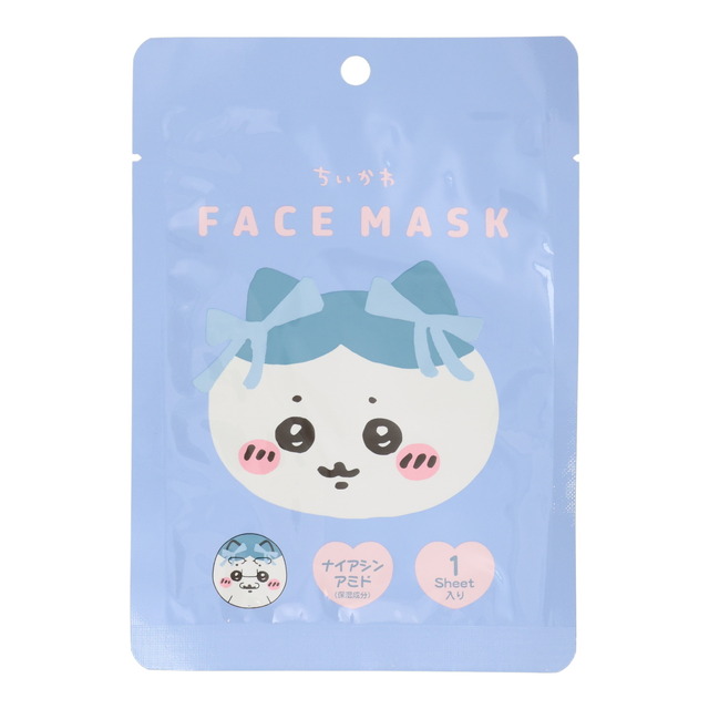 粧美堂「ちいかわフェイスマスク3 ＜ハチワレ＞」（C）nagano / chiikawa committee