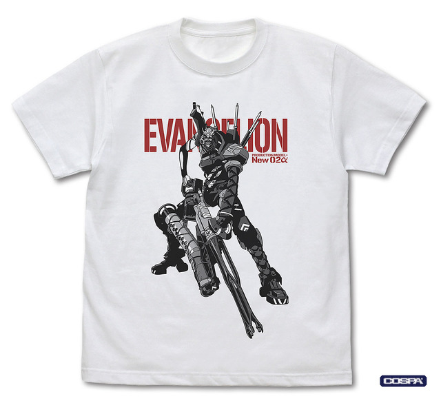 コスパ「エヴァンゲリオン新2号機α Tシャツ WHITE」（C）カラー