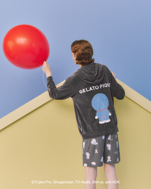 【ドラえもん】【メンズ】ジャガードパーカ