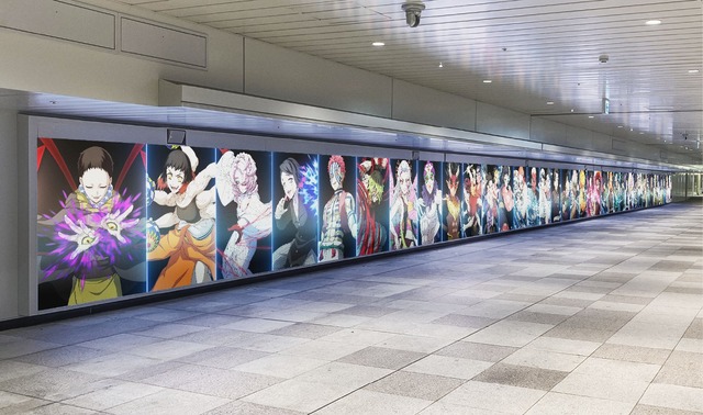 『鬼滅の刃 ヒノカミ血風譚2』JR新宿駅：東西自由通路