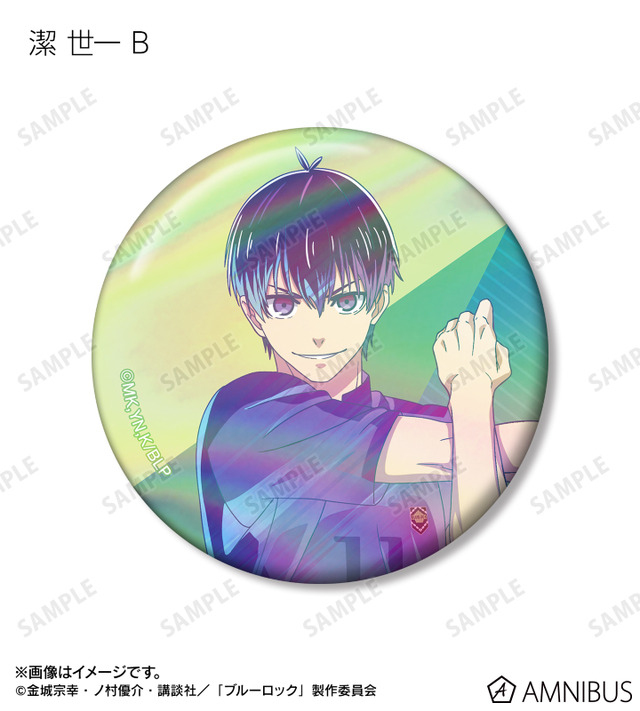 描き下ろし 試合前の準備中ver. トレーディング Ani-Art clear label オーロラ缶バッジ