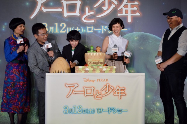 『アーロと少年』来日記者会見（c）2016 DISNEY / PIXAR.