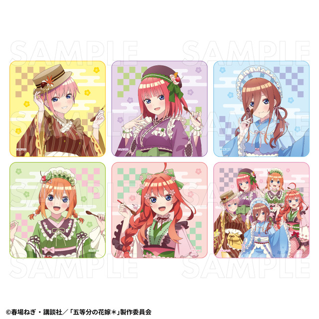 「五等分の花嫁＊　ミニタオル 和パフェドレスver.」（C）春場ねぎ・講談社／「五等分の花嫁＊」製作委員会