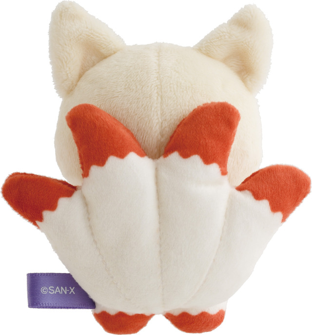 リラックマようかいハロウィン「リラックマ（天狐）　てのりぬいぐるみ」（C）2025 SAN-X CO., LTD. ALL RIGHTS RESERVED.