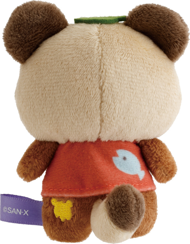 リラックマようかいハロウィン「チャイロイコグマ（たぬき）　てのりぬいぐるみ」（C）2025 SAN-X CO., LTD. ALL RIGHTS RESERVED.