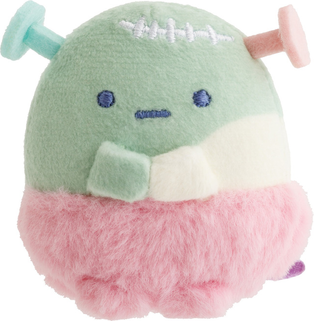 すみっコぐらし スプーキーハロウィン「たぴおか　てのりぬいぐるみ」（C）2025 SAN-X CO., LTD. ALL RIGHTS RESERVED.