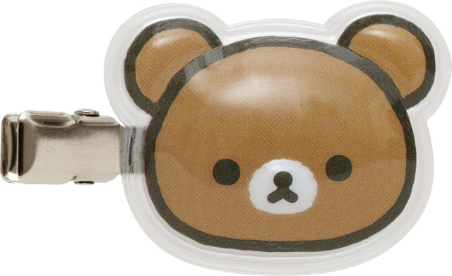 「チャイロイコグマ　ぷくっと前髪クリップ」（C）2025 SAN-X CO., LTD. ALL RIGHTS RESERVED.