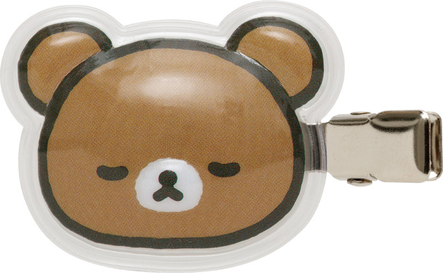 「チャイロイコグマ　ぷくっと前髪クリップ」（C）2025 SAN-X CO., LTD. ALL RIGHTS RESERVED.