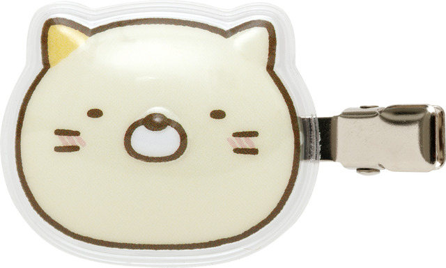 「ねこ　ぷくっと前髪クリップ」（C）2025 SAN-X CO., LTD. ALL RIGHTS RESERVED.