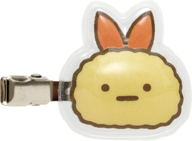 「えびふらいのしっぽ　ぷくっと前髪クリップ」（C）2025 SAN-X CO., LTD. ALL RIGHTS RESERVED.