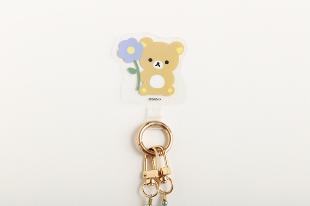 「リラックマ　スマートフォンストラップ」（C）2025 SAN-X CO., LTD. ALL RIGHTS RESERVED.