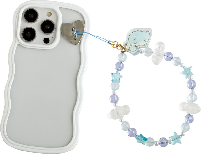 「とかげ　ビーズストラップ」使用例（C）2025 SAN-X CO., LTD. ALL RIGHTS RESERVED.