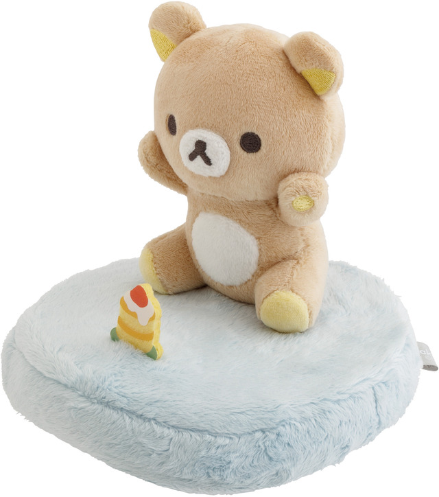 「リラックマ　スマホスタンドぬいぐるみ」（C）2025 SAN-X CO., LTD. ALL RIGHTS RESERVED.