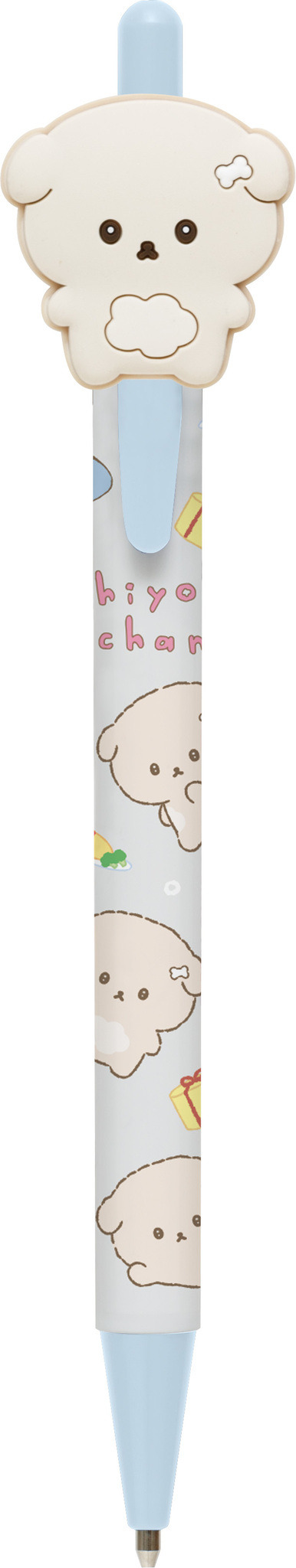 「いしよわちゃん　マスコット付ボールペン」（C）2025 SAN-X CO., LTD. ALL RIGHTS RESERVED.