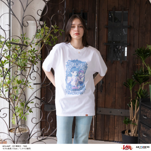 デコラティブTシャツ 2（龍咲海＆クレフ）ホワイト