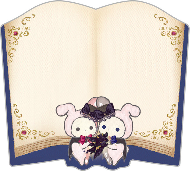 センチメンタルサーカス新テーマ 永遠の魔法と願いのグリモワール「ダイカット付箋メモ」（C）2025 SAN-X CO., LTD. ALL RIGHTS RESERVED.