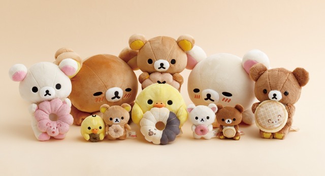 『リラックマ』と「ミスタードーナツ」のコラボレーションが実現（C）MISDO 25（C）SAN-X