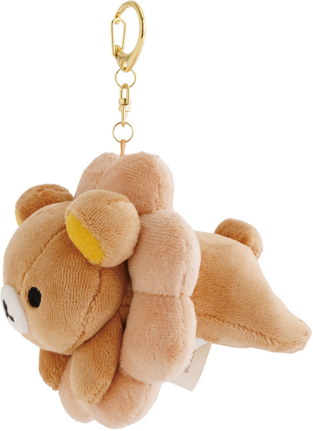 リラックマ×ミスタードーナツ「ぶらさげぬいぐるみ　リラックマ（ポン・デ・リング）」（C）MISDO 25（C）SAN-X