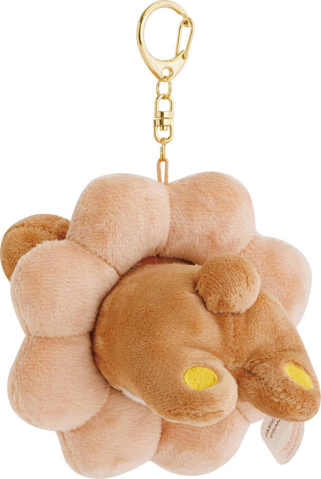 リラックマ×ミスタードーナツ「ぶらさげぬいぐるみ　リラックマ（ポン・デ・リング）」（C）MISDO 25（C）SAN-X