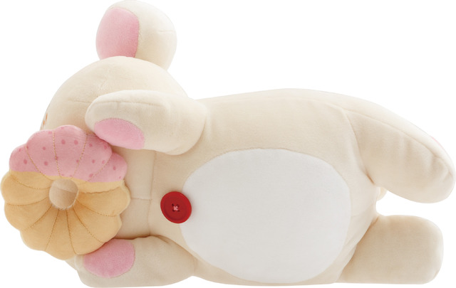 リラックマ×ミスタードーナツ「ドーナツまくまくクッション　コリラックマ（ストロベリーカスタードフレンチ）」（C）MISDO 25（C）SAN-X