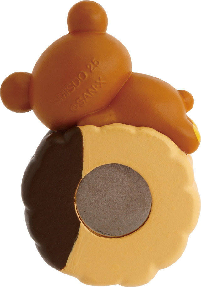 リラックマ×ミスタードーナツ「マグネットコレクション　リラックマ（エンゼルフレンチ）」（C）MISDO 25（C）SAN-X