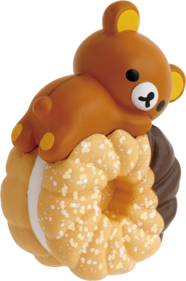 リラックマ×ミスタードーナツ「マグネットコレクション　リラックマ（エンゼルフレンチ）」（C）MISDO 25（C）SAN-X