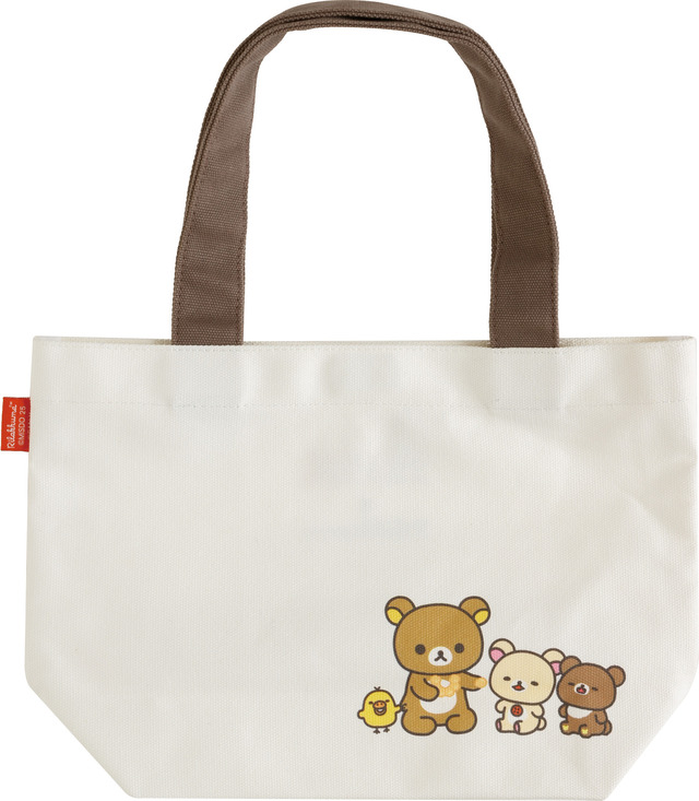 リラックマ×ミスタードーナツ「ミニトートバッグ」（C）MISDO 25（C）SAN-X