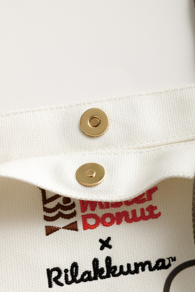 リラックマ×ミスタードーナツ「ミニトートバッグ」（C）MISDO 25（C）SAN-X