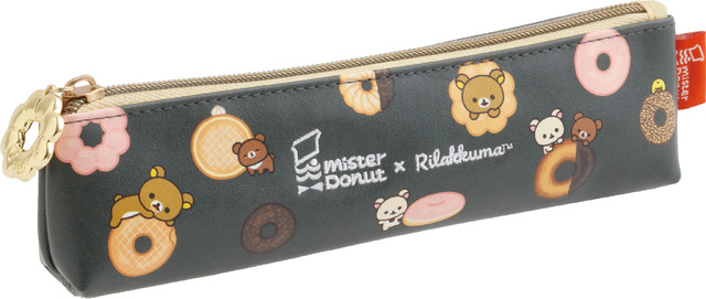 リラックマ×ミスタードーナツ「ペンポーチ」（C）MISDO 25（C）SAN-X