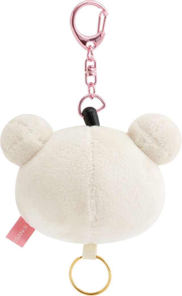 「ぬいぐるみリールキーホルダー　コリラックマ」（C）2025 SAN-X CO., LTD. ALL RIGHTS RESERVED.