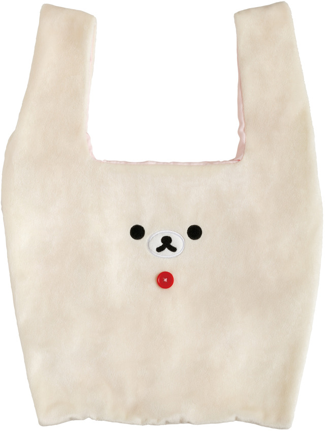 「ぬいぐるみマルシェバッグ　コリラックマ」（C）2025 SAN-X CO., LTD. ALL RIGHTS RESERVED.