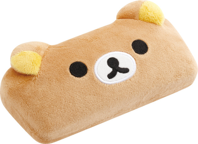 「ぬいぐるみメガネケース　リラックマ」（C）2025 SAN-X CO., LTD. ALL RIGHTS RESERVED.
