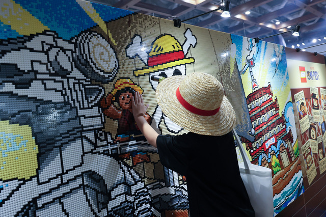 レゴ ワンピース展示＆体験コーナー-LEGO ONE PIECE booth