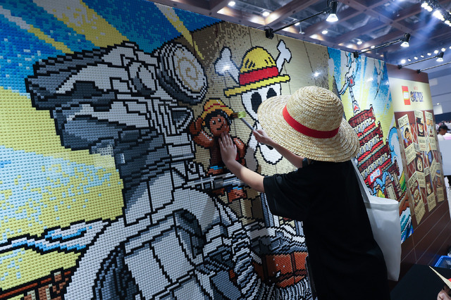 レゴ ワンピース展示＆体験コーナー-LEGO ONE PIECE booth